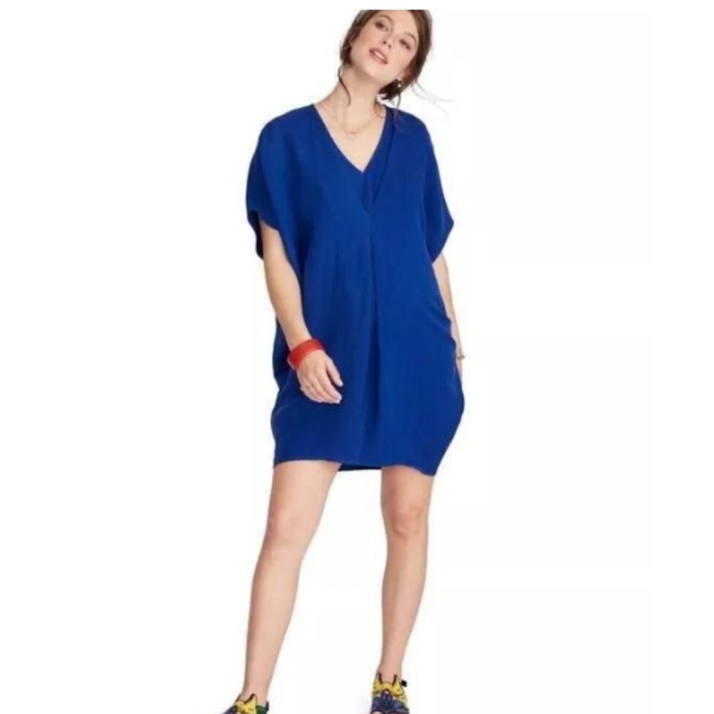 Hatch Slouch Dress Linen - Maternity